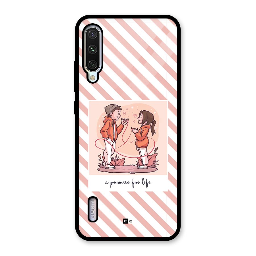Promise For Life Glass Back Case for Mi A3