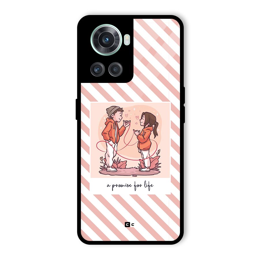 Promise For Life Glass Back Case for OnePlus 10R