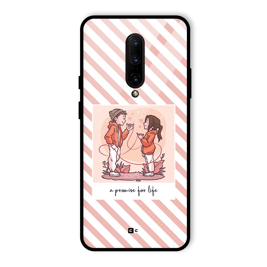 Promise For Life Glass Back Case for OnePlus 7 Pro
