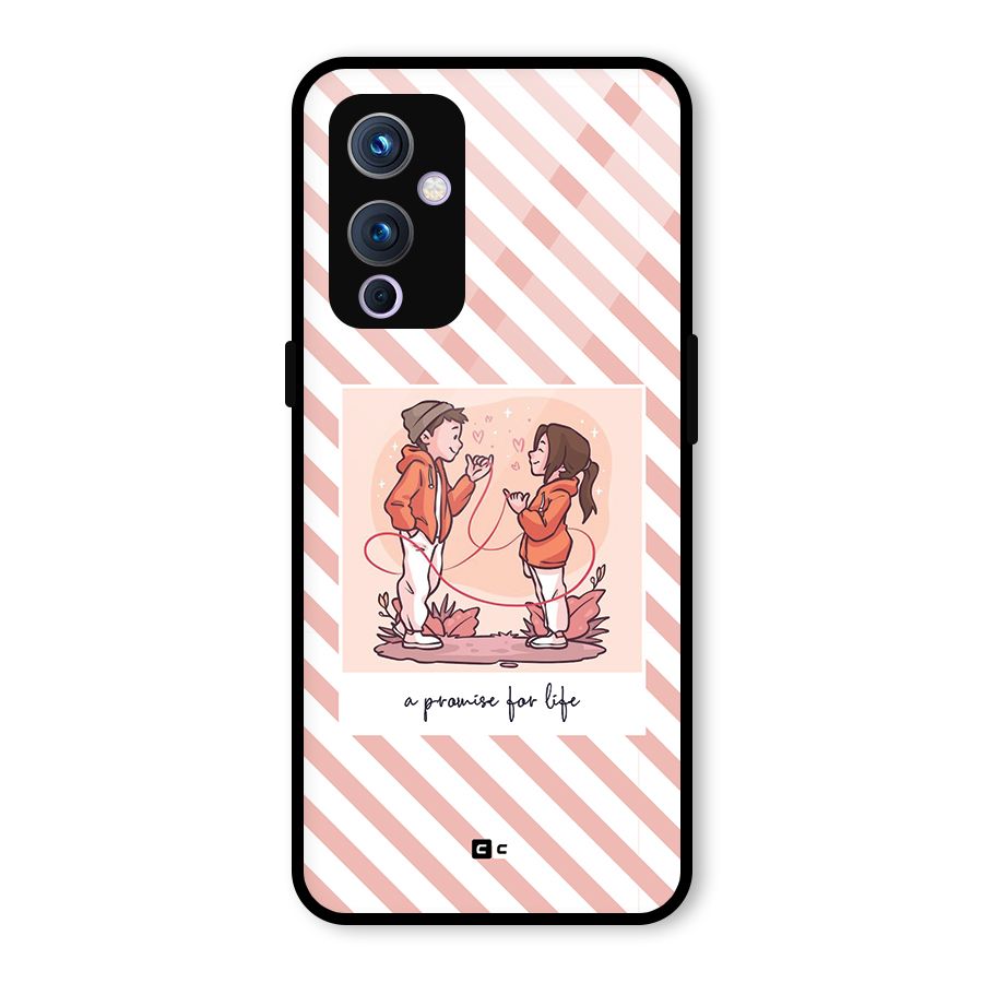 Promise For Life Glass Back Case for OnePlus 9