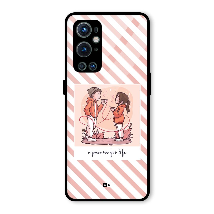 Promise For Life Glass Back Case for OnePlus 9 Pro
