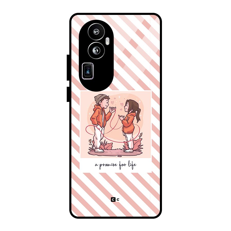 Promise For Life Glass Back Case for Oppo Reno10 Pro Plus