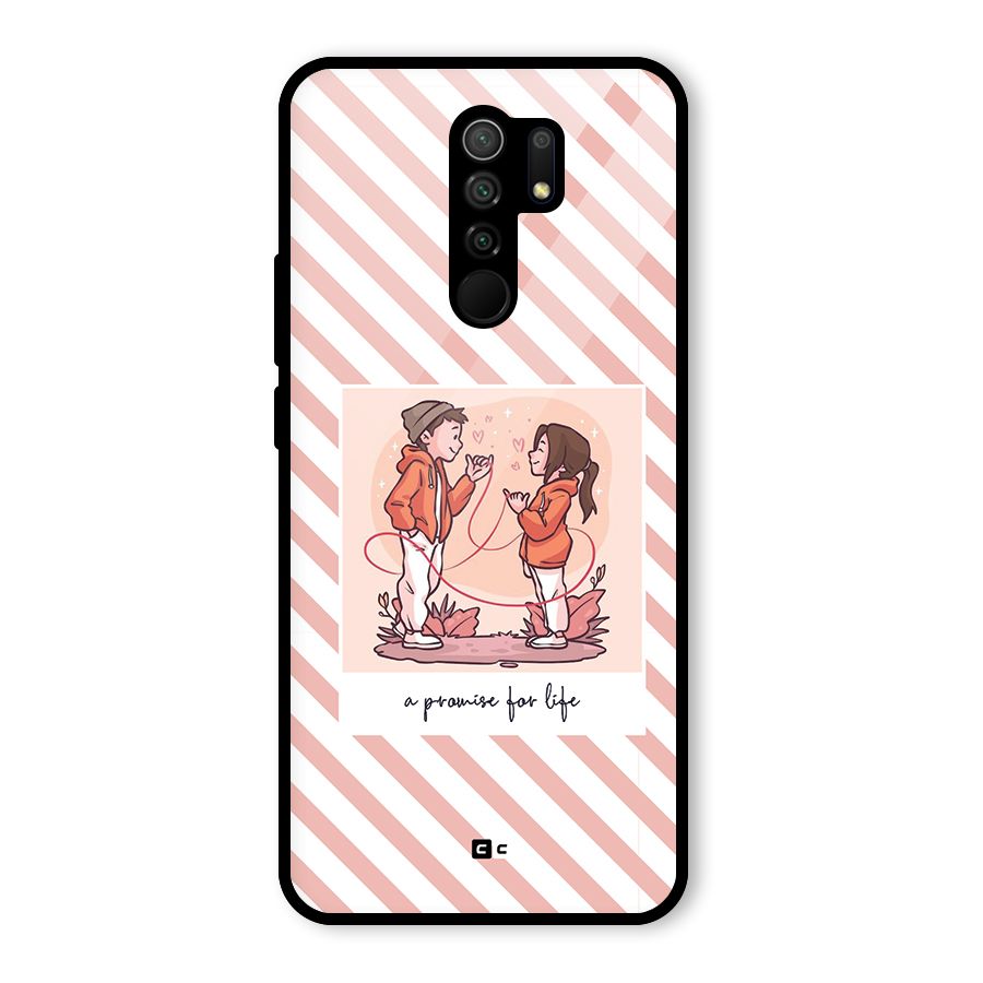 Promise For Life Glass Back Case for Poco M2