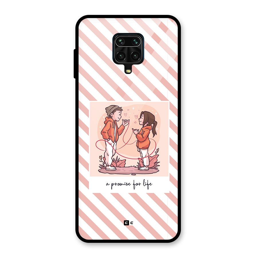 Promise For Life Glass Back Case for Poco M2 Pro