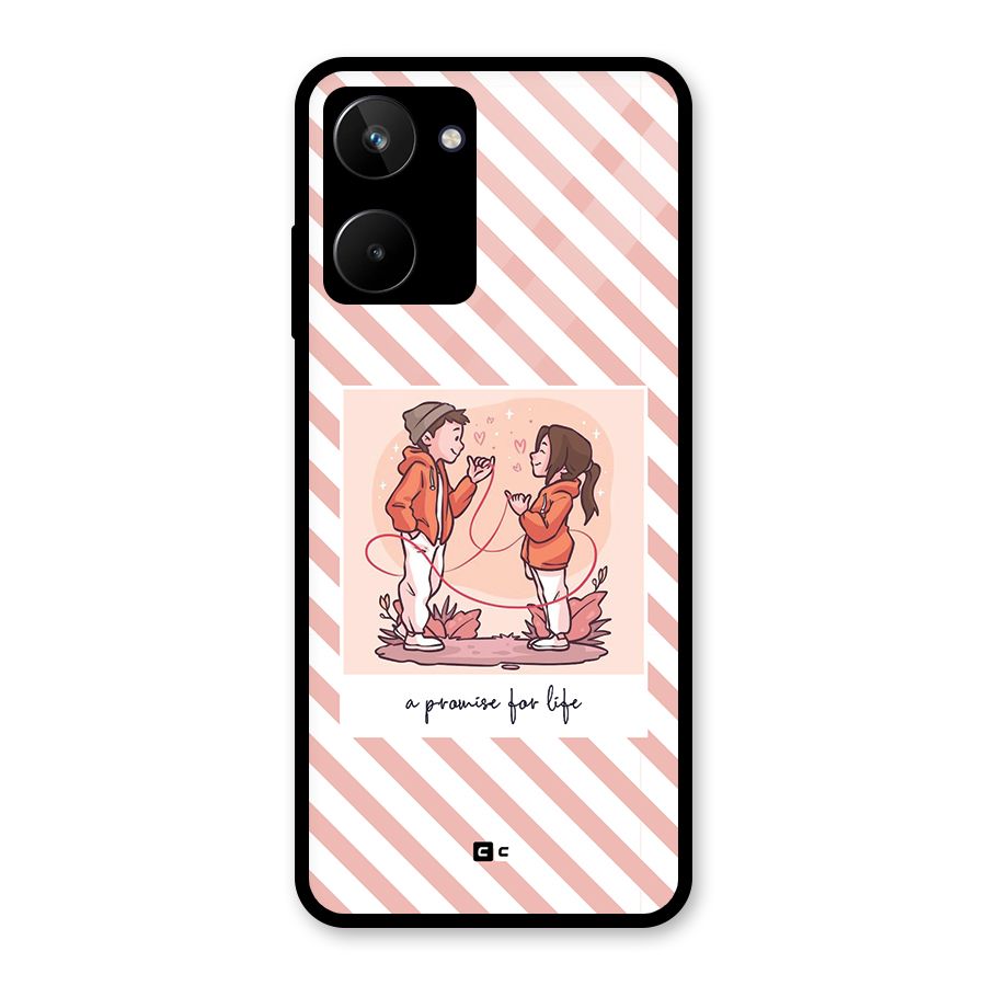 Promise For Life Glass Back Case for Realme 10