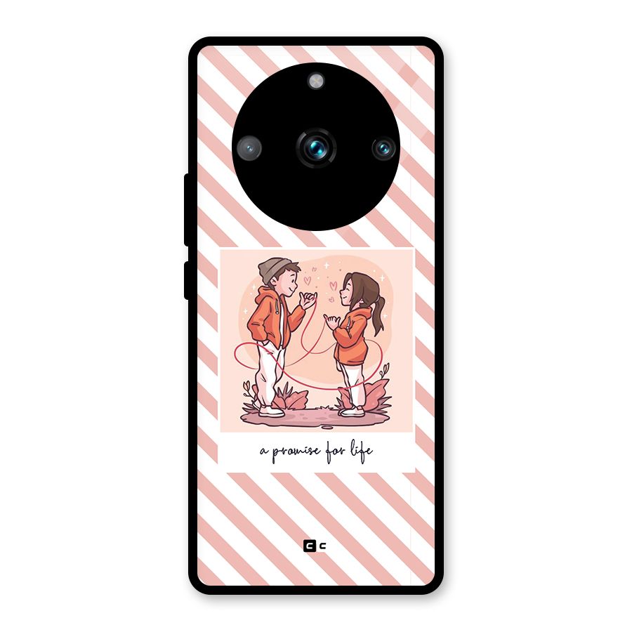 Promise For Life Glass Back Case for Realme 11 Pro