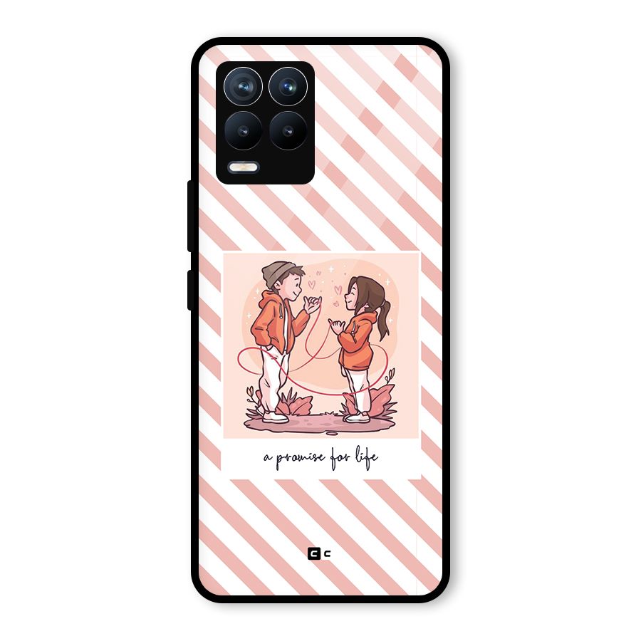 Promise For Life Glass Back Case for Realme 8