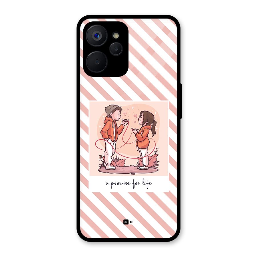 Promise For Life Glass Back Case for Realme 9i 5G
