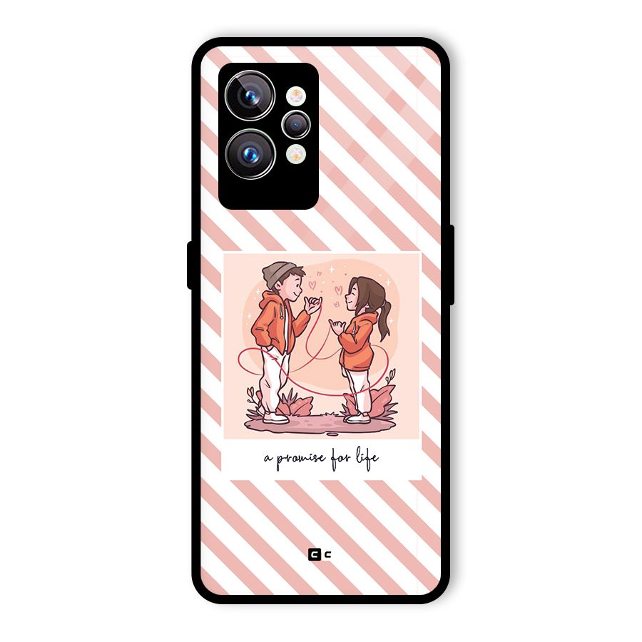 Promise For Life Glass Back Case for Realme GT2 Pro