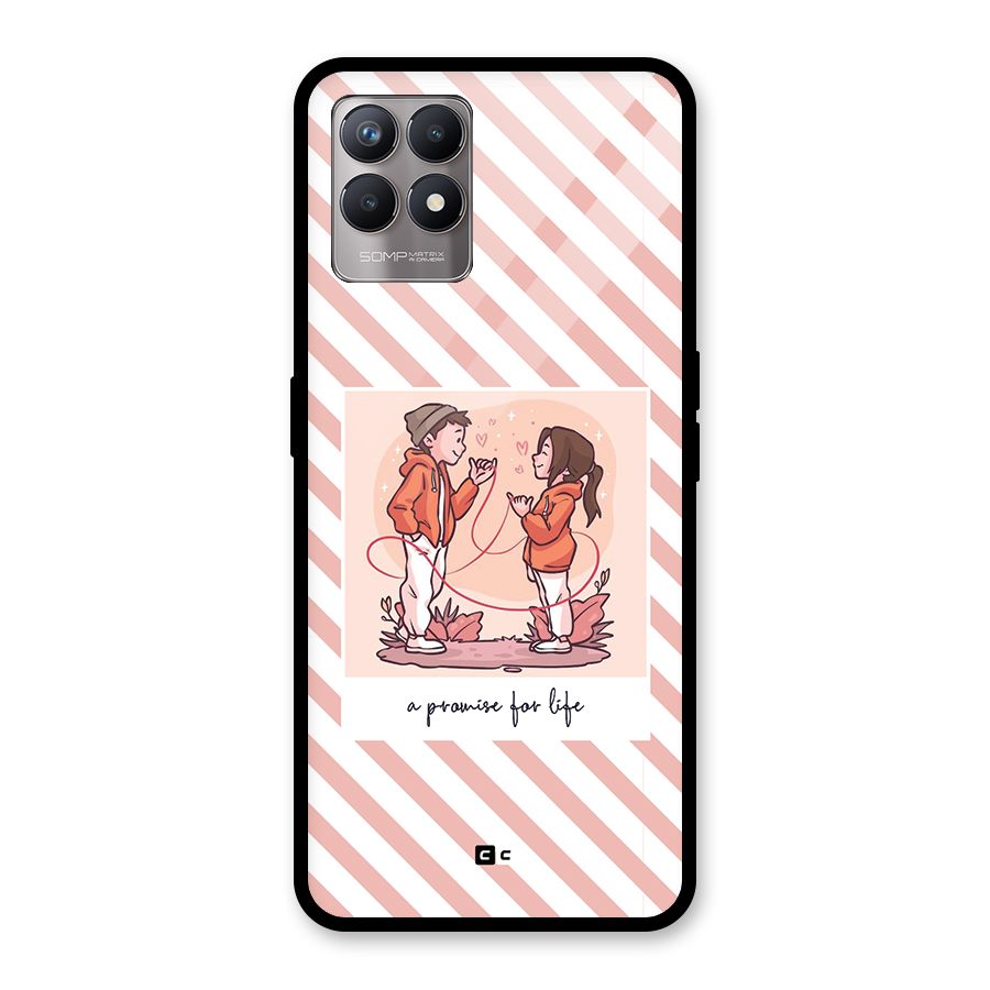 Promise For Life Glass Back Case for Realme Narzo 50