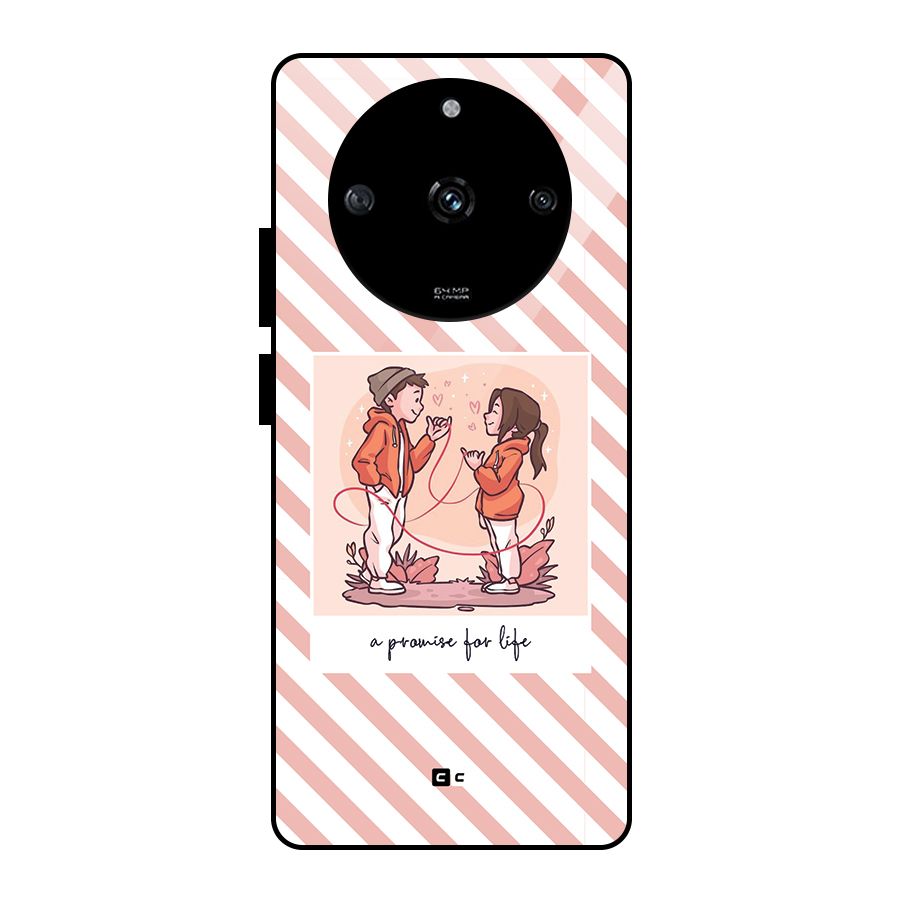 Promise For Life Glass Back Case for Realme Narzo 60 5G