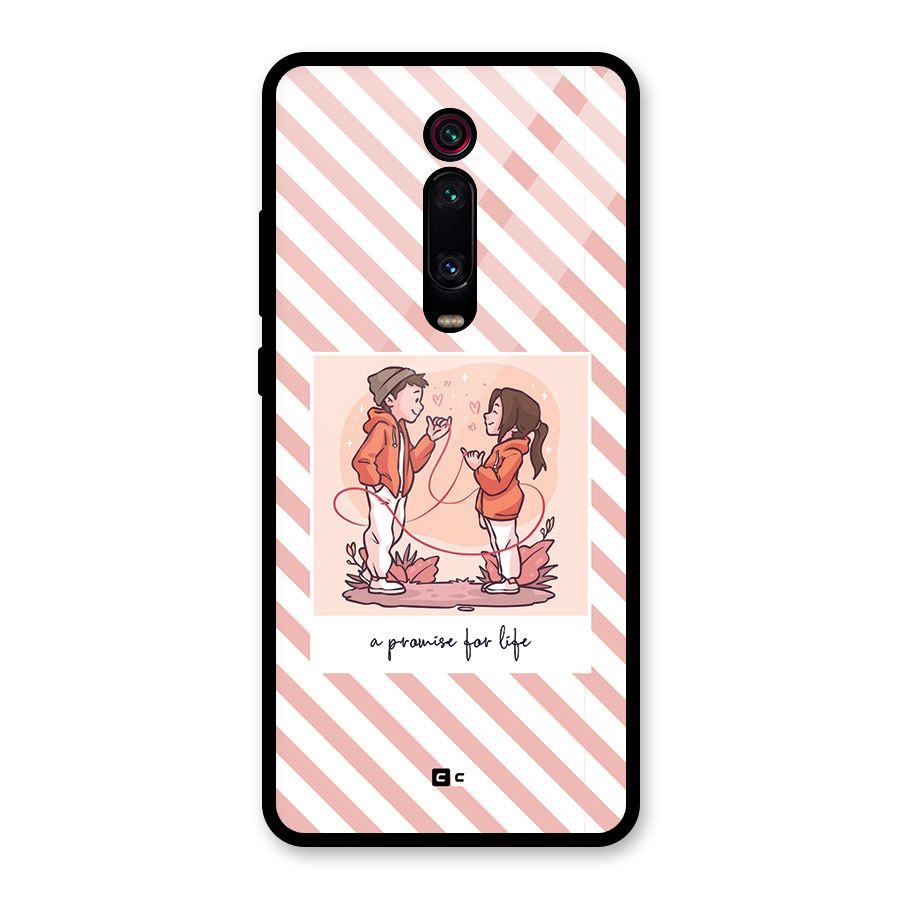 Promise For Life Glass Back Case for Redmi K20