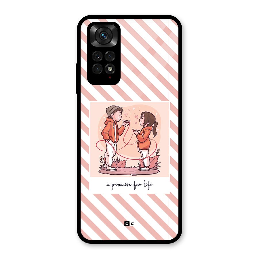 Promise For Life Glass Back Case for Redmi Note 11S