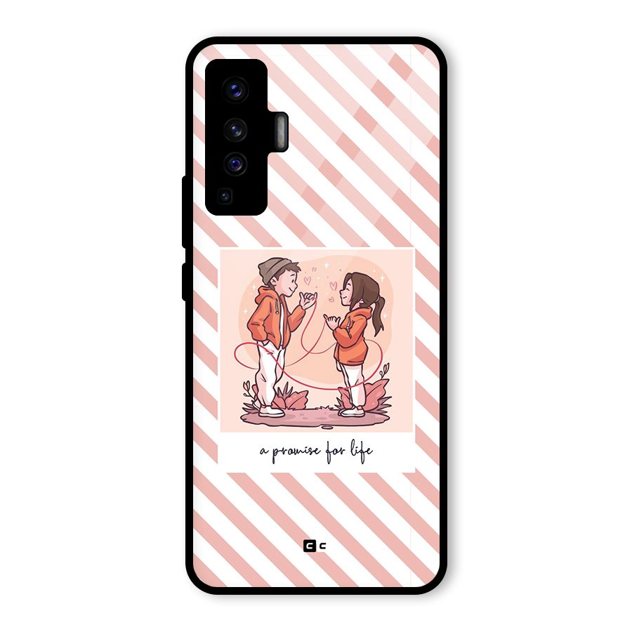 Promise For Life Glass Back Case for Vivo X50