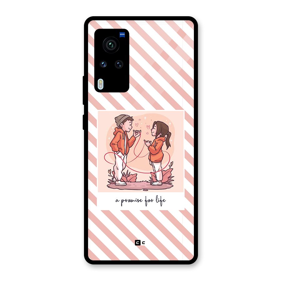 Promise For Life Glass Back Case for Vivo X60 Pro