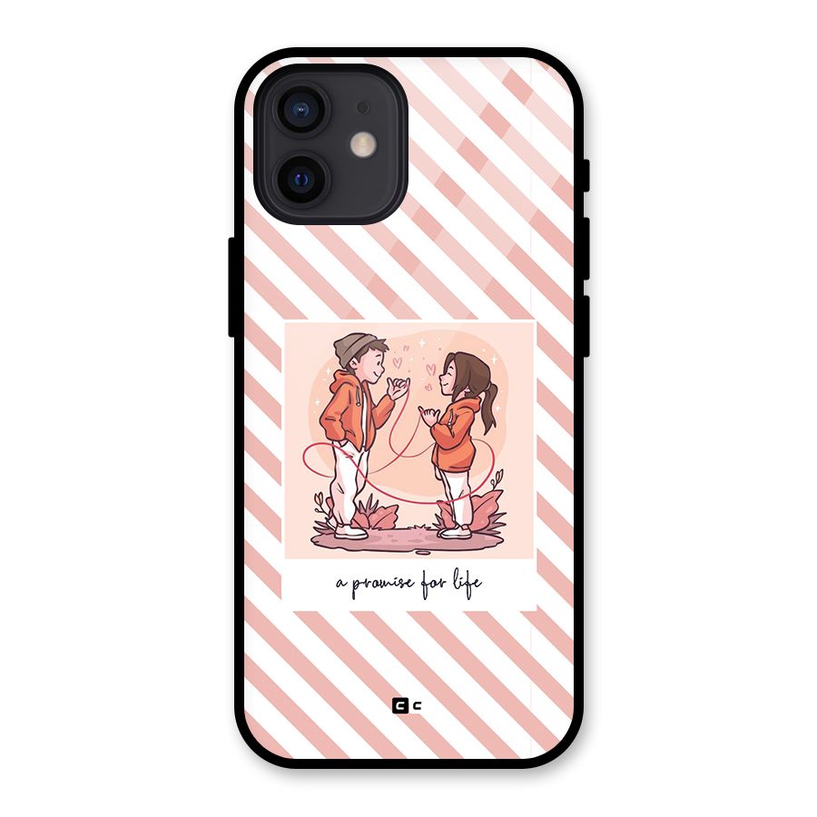 Promise For Life Glass Back Case for iPhone 12