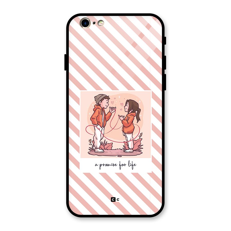 Promise For Life Glass Back Case for iPhone 6 6S