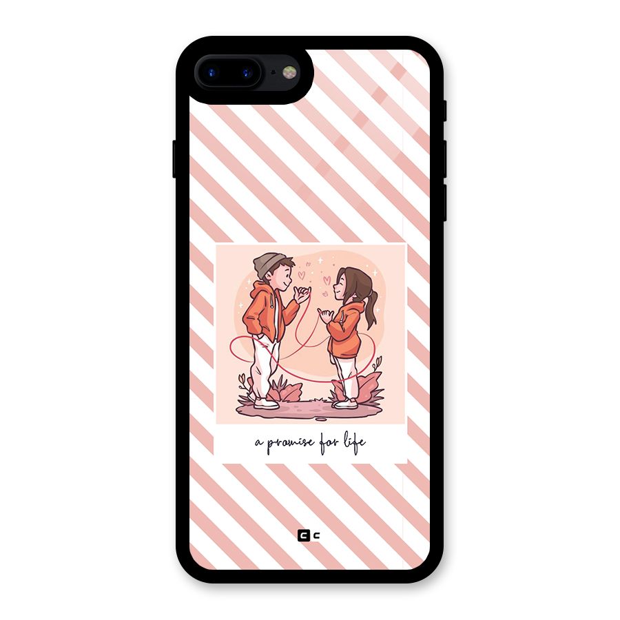 Promise For Life Glass Back Case for iPhone 8 Plus
