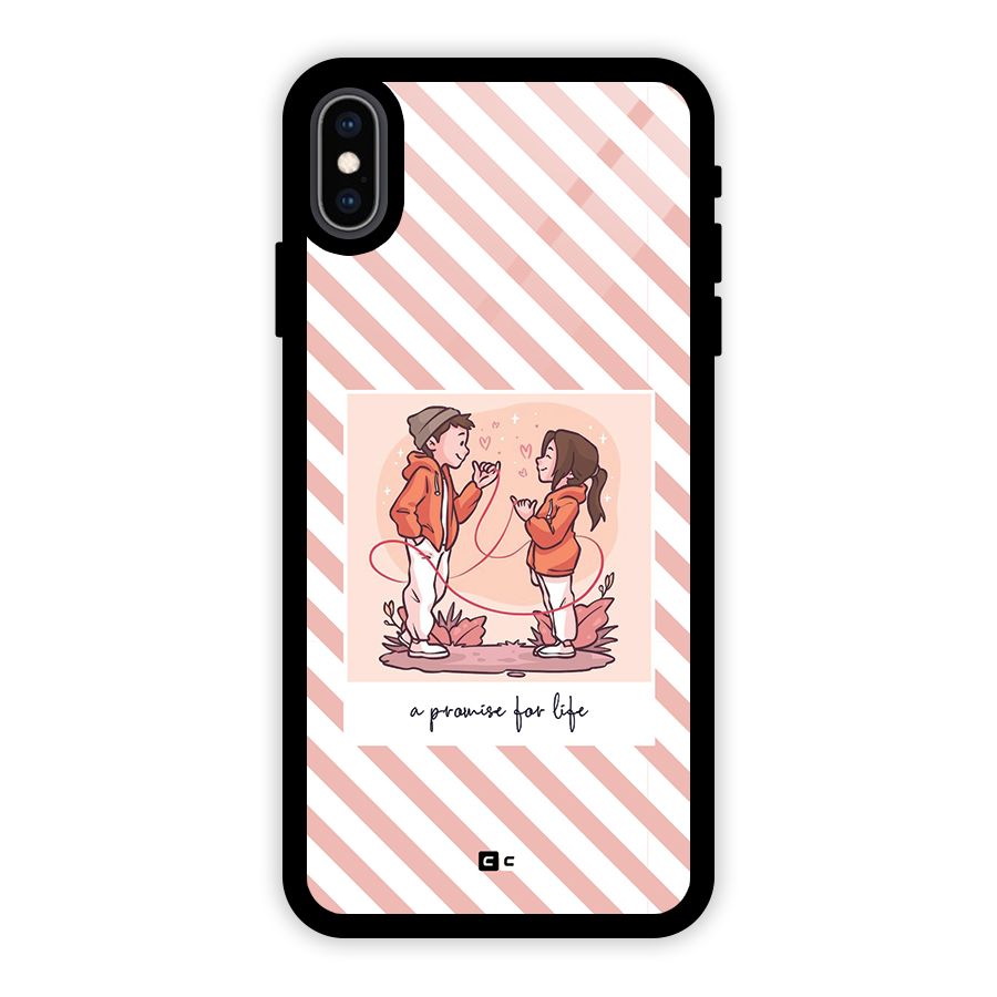 Promise For Life Glass Back Case for iPhone XS Max