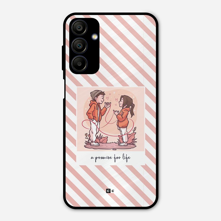 Promise For Life Metal Back Case for Galaxy A15 5G