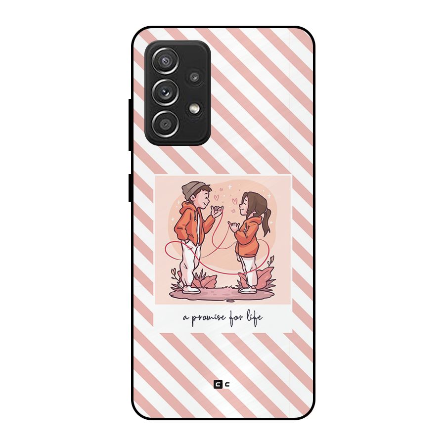 Promise For Life Metal Back Case for Galaxy A52s 5G