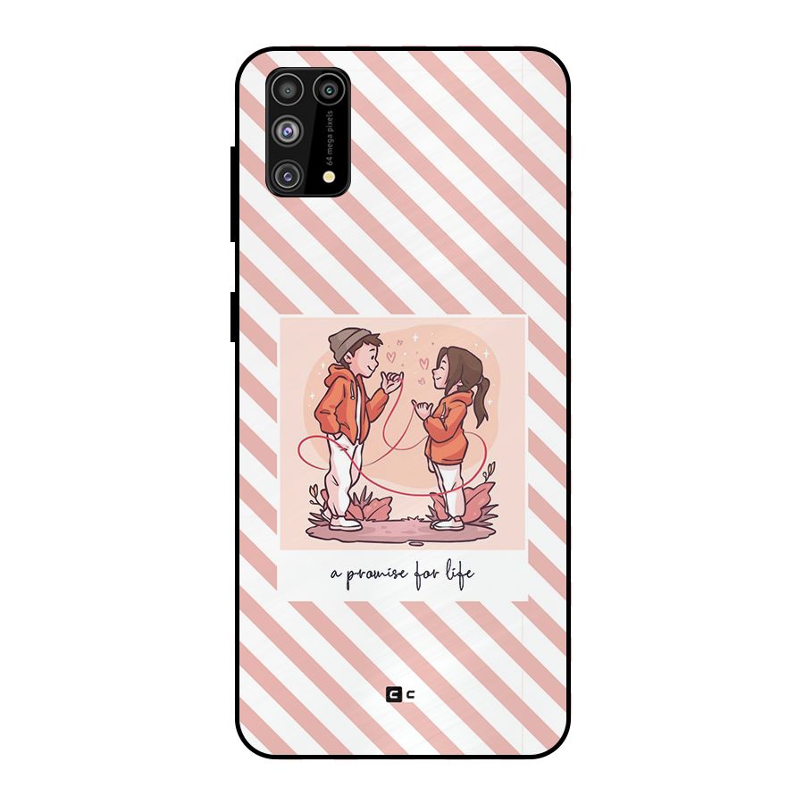 Promise For Life Metal Back Case for Galaxy F41