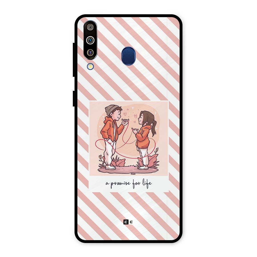 Promise For Life Metal Back Case for Galaxy M30