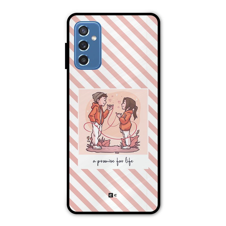 Promise For Life Metal Back Case for Galaxy M52 5G