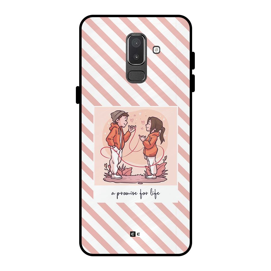 Promise For Life Metal Back Case for Galaxy On8 (2018)