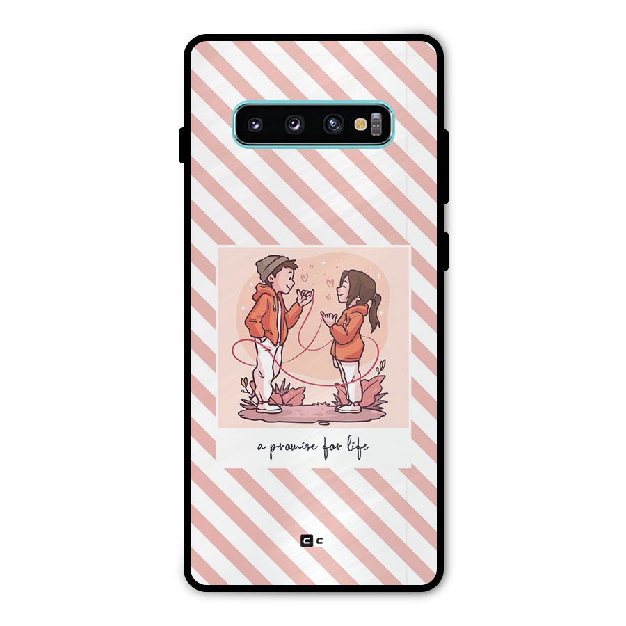 Promise For Life Metal Back Case for Galaxy S10 Plus