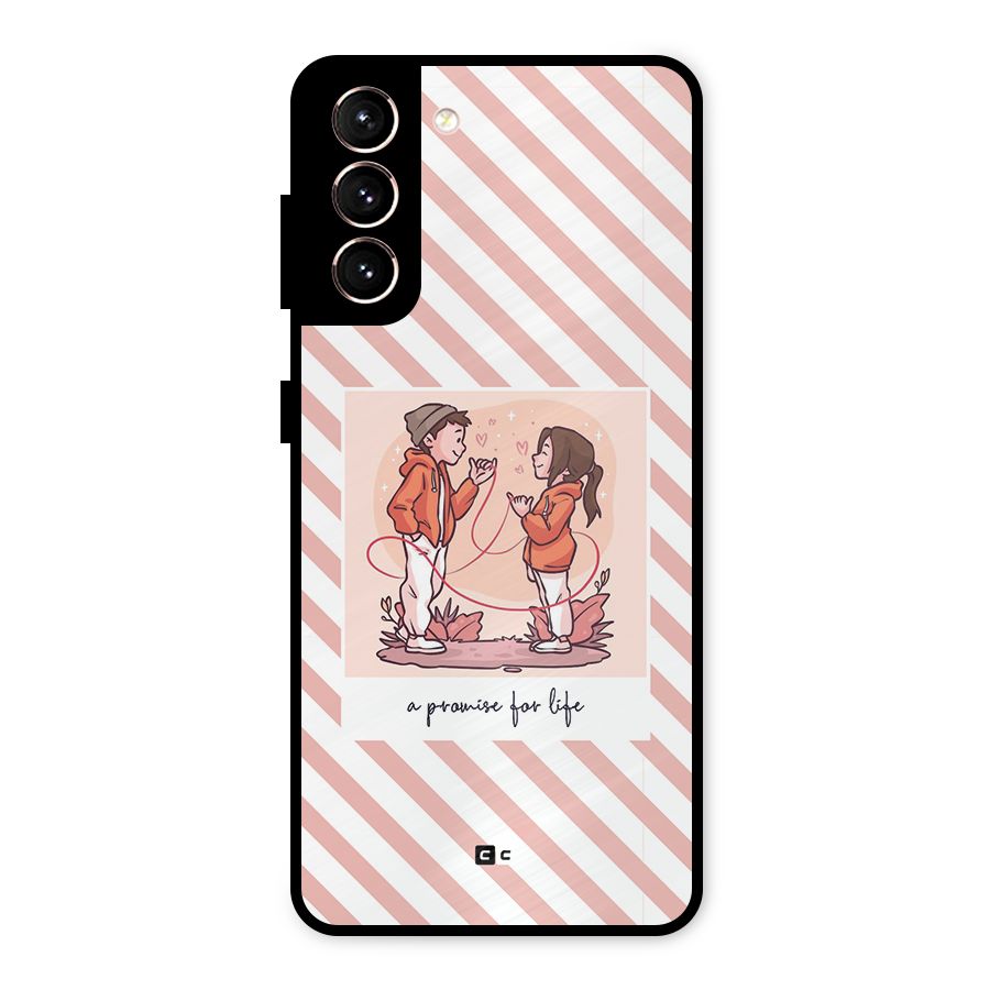 Promise For Life Metal Back Case for Galaxy S21 5G