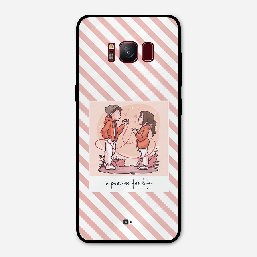 Promise For Life Metal Back Case for Galaxy S8