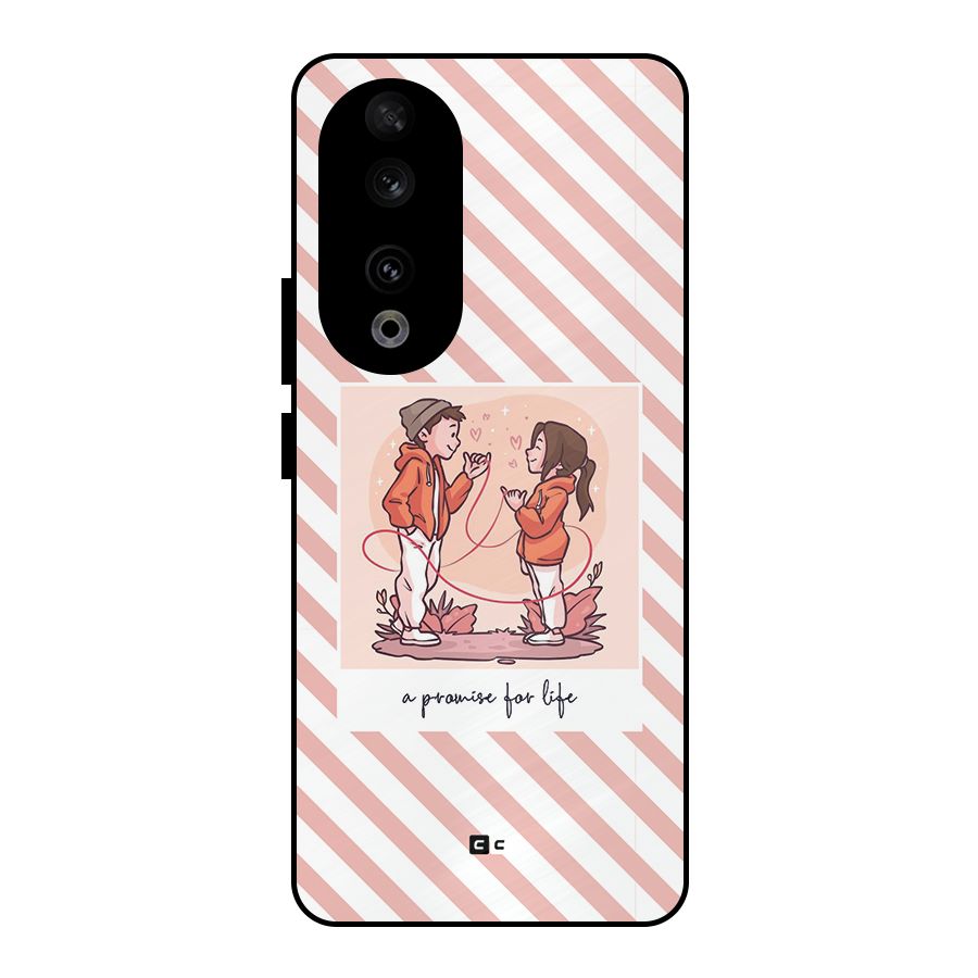 Promise For Life Metal Back Case for Honor 90