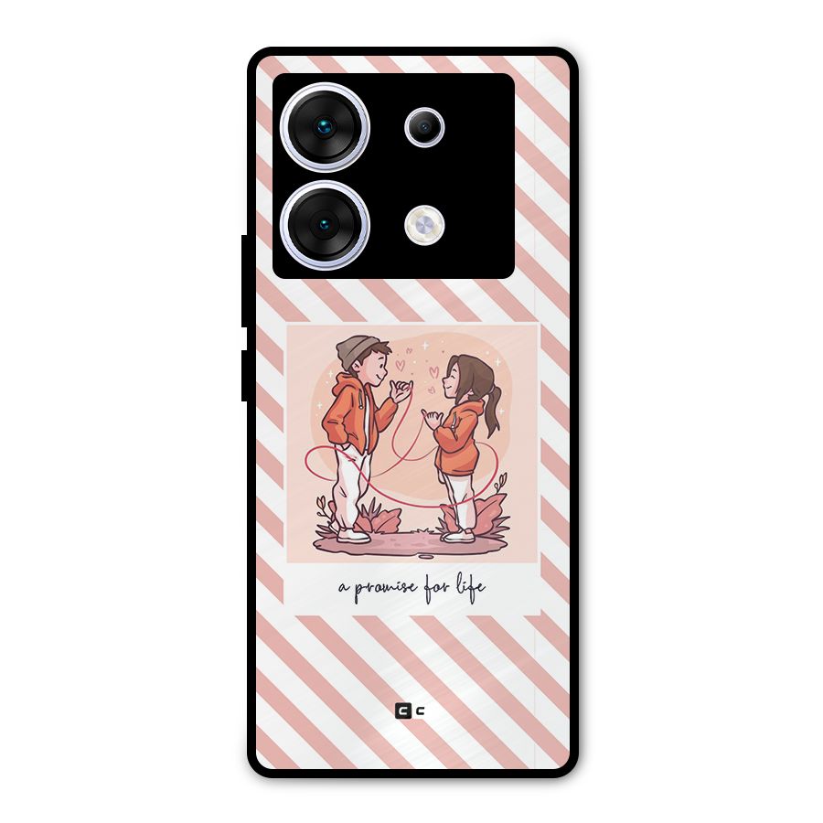 Promise For Life Metal Back Case for Infinix Zero 30 5G