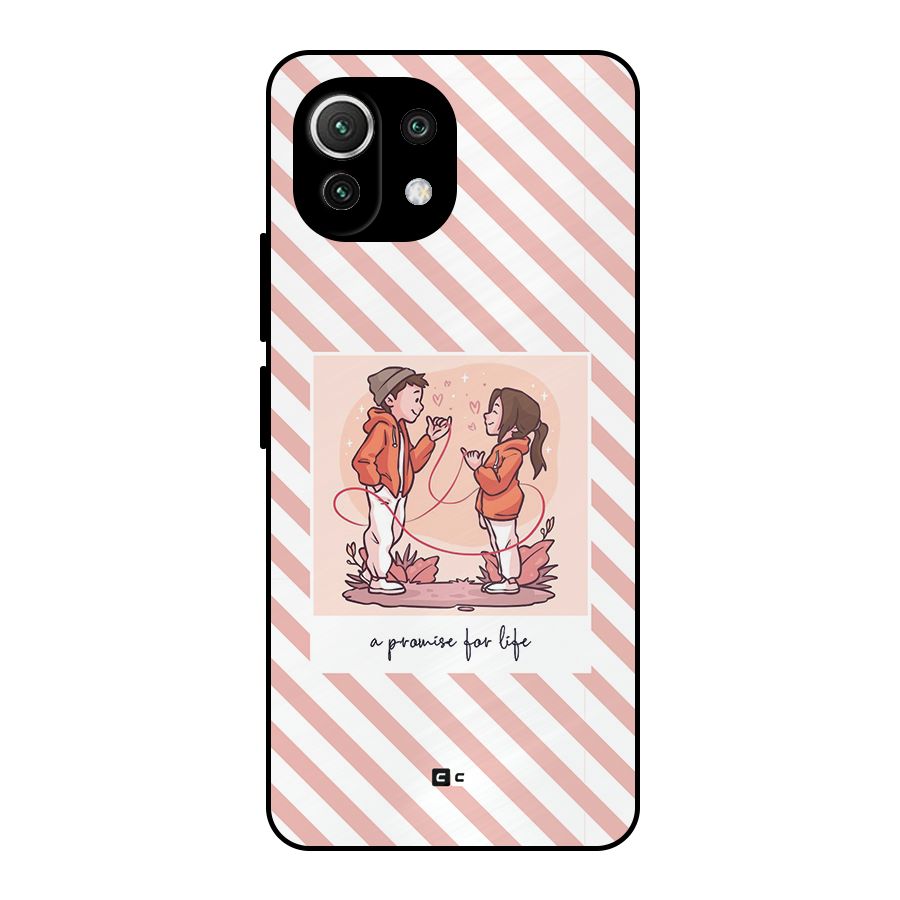 Promise For Life Metal Back Case for Mi 11 Lite