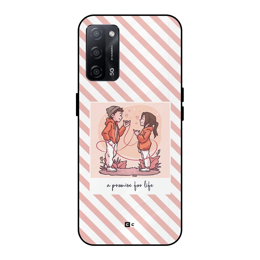 Promise For Life Metal Back Case for Oppo A53s 5G