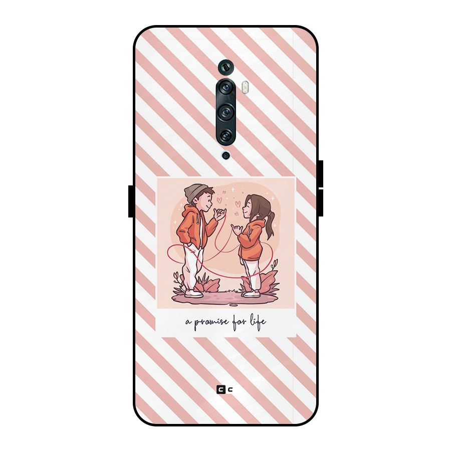 Promise For Life Metal Back Case for Oppo Reno2 F