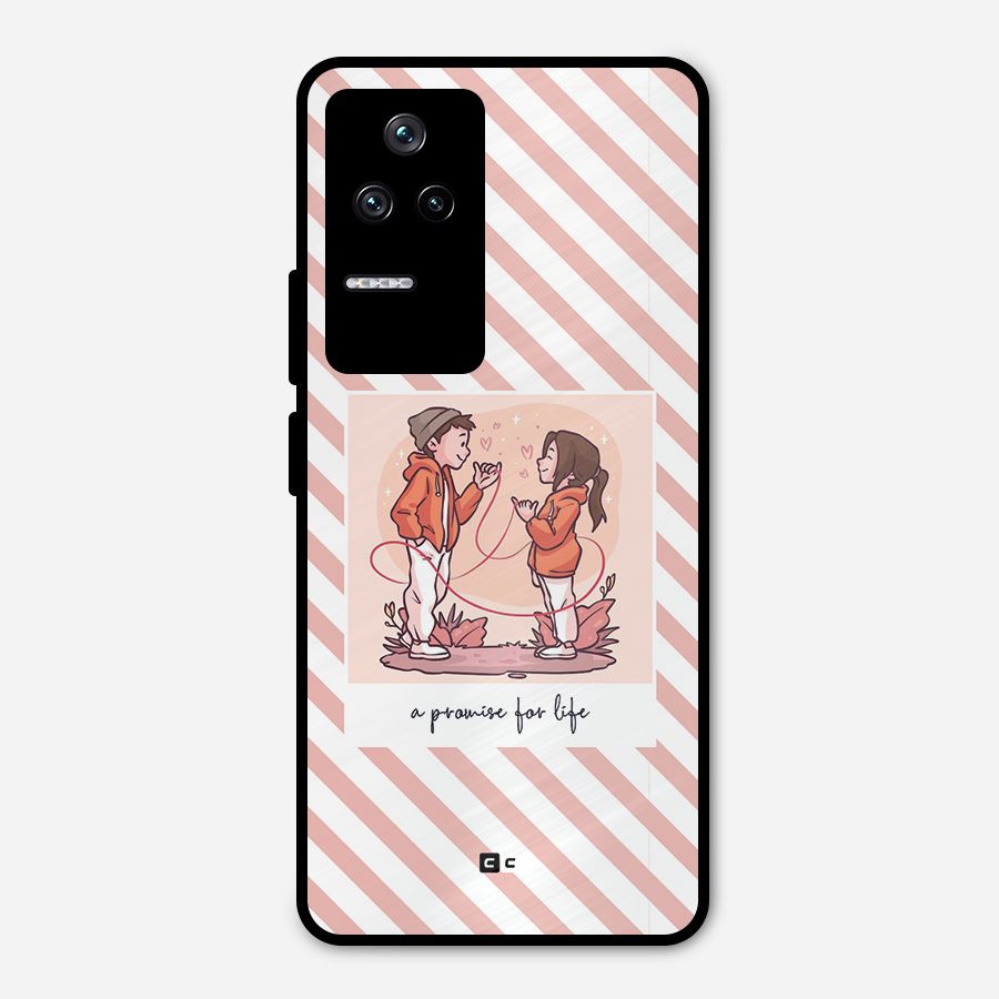 Promise For Life Metal Back Case for Poco F4 5G