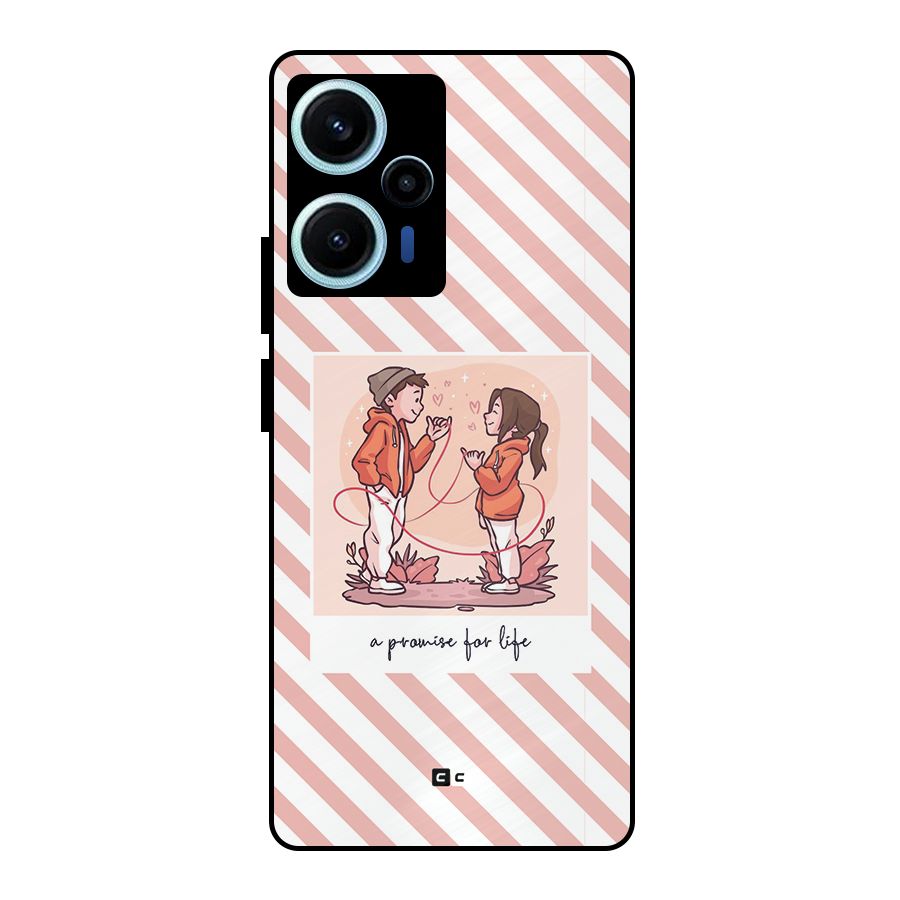 Promise For Life Metal Back Case for Poco F5