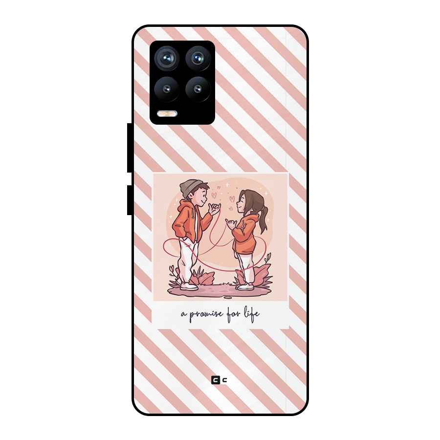 Promise For Life Metal Back Case for Realme 8