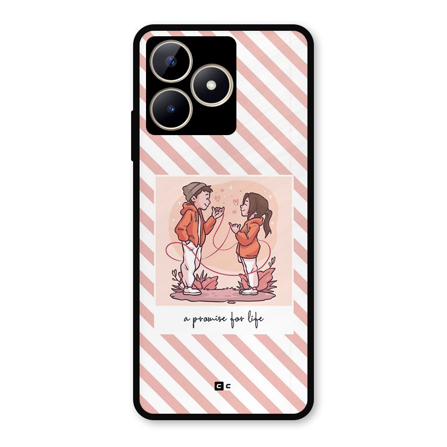 Promise For Life Metal Back Case for Realme C53