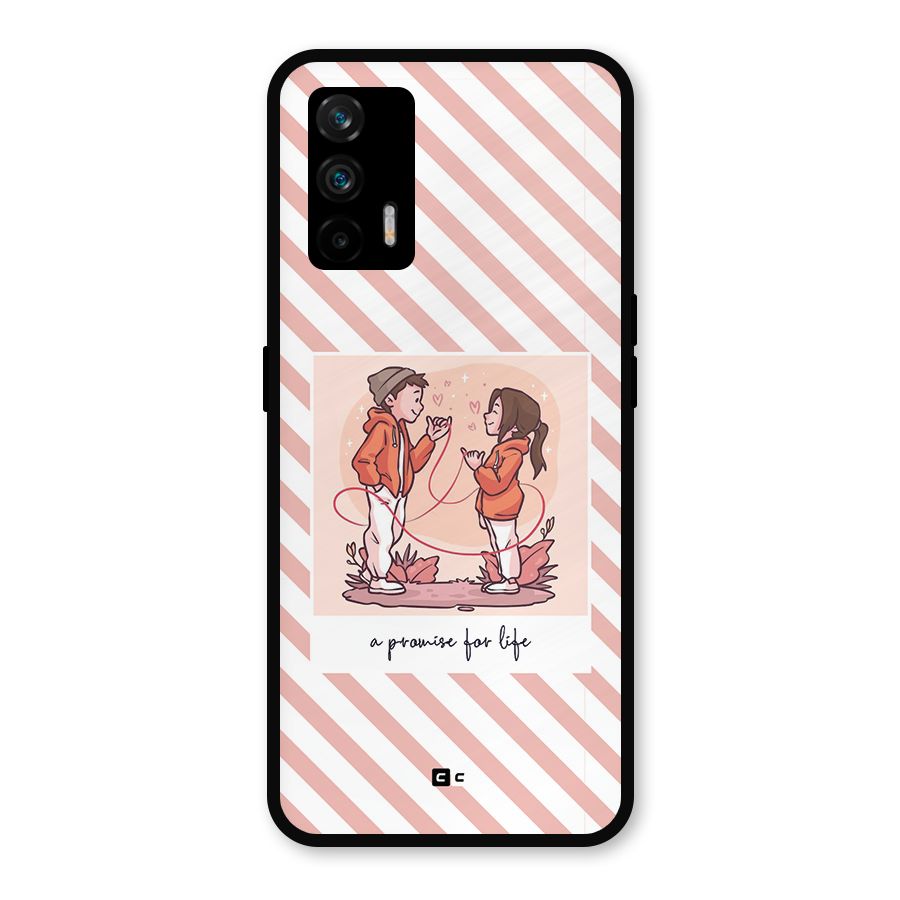Promise For Life Metal Back Case for Realme X7 Max