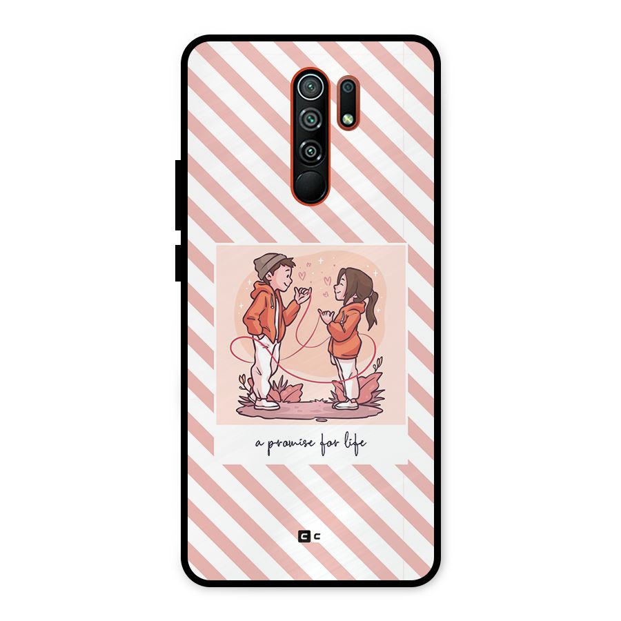 Promise For Life Metal Back Case for Redmi 9 Prime