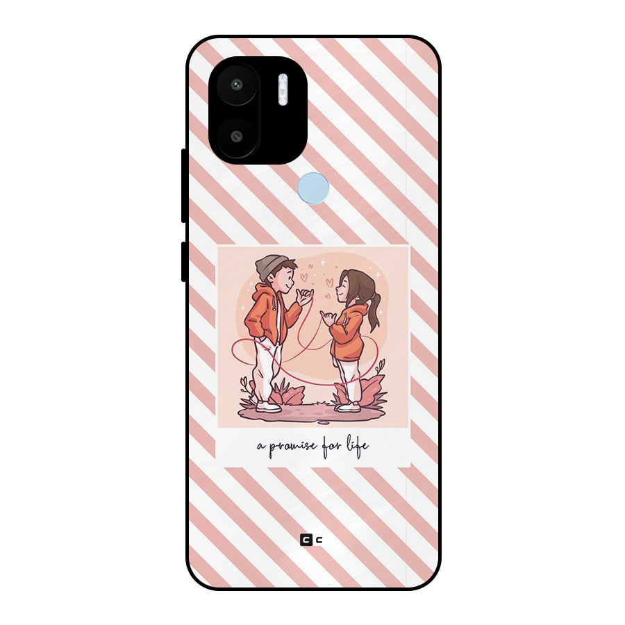 Promise For Life Metal Back Case for Redmi A2 Plus
