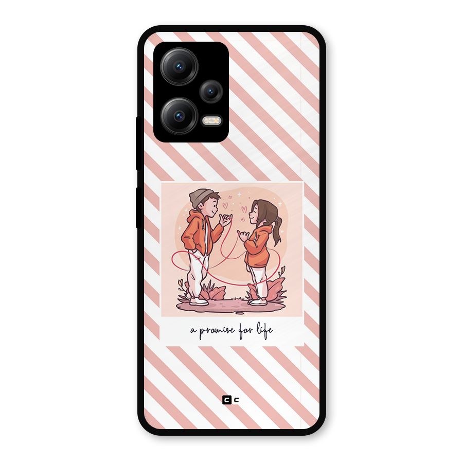 Promise For Life Metal Back Case for Redmi Note 12 5G