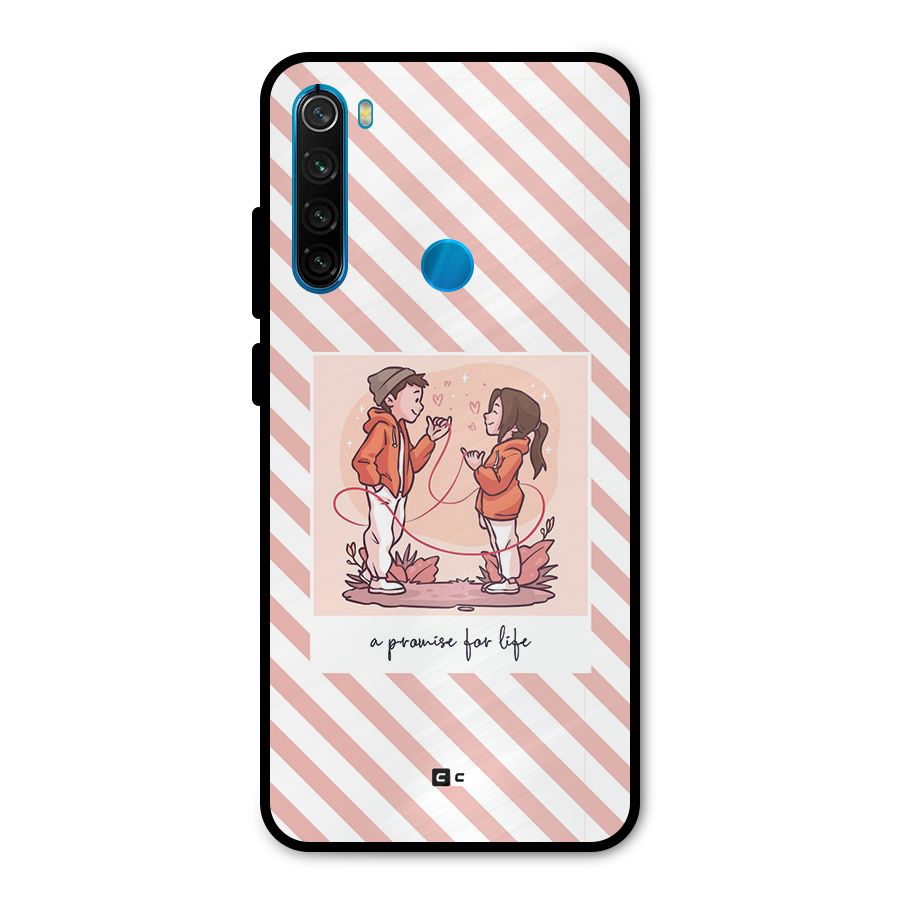 Promise For Life Metal Back Case for Redmi Note 8