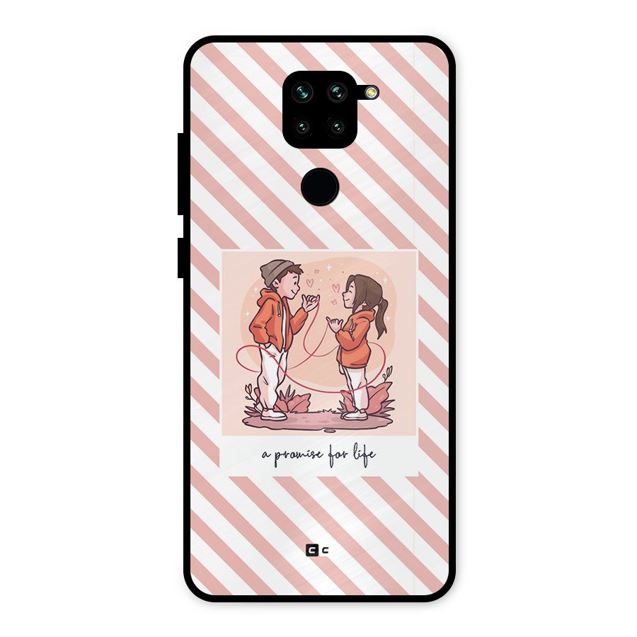 Promise For Life Metal Back Case for Redmi Note 9