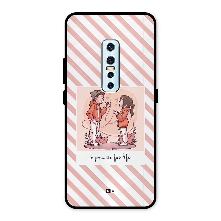 Promise For Life Metal Back Case for Vivo V17 Pro