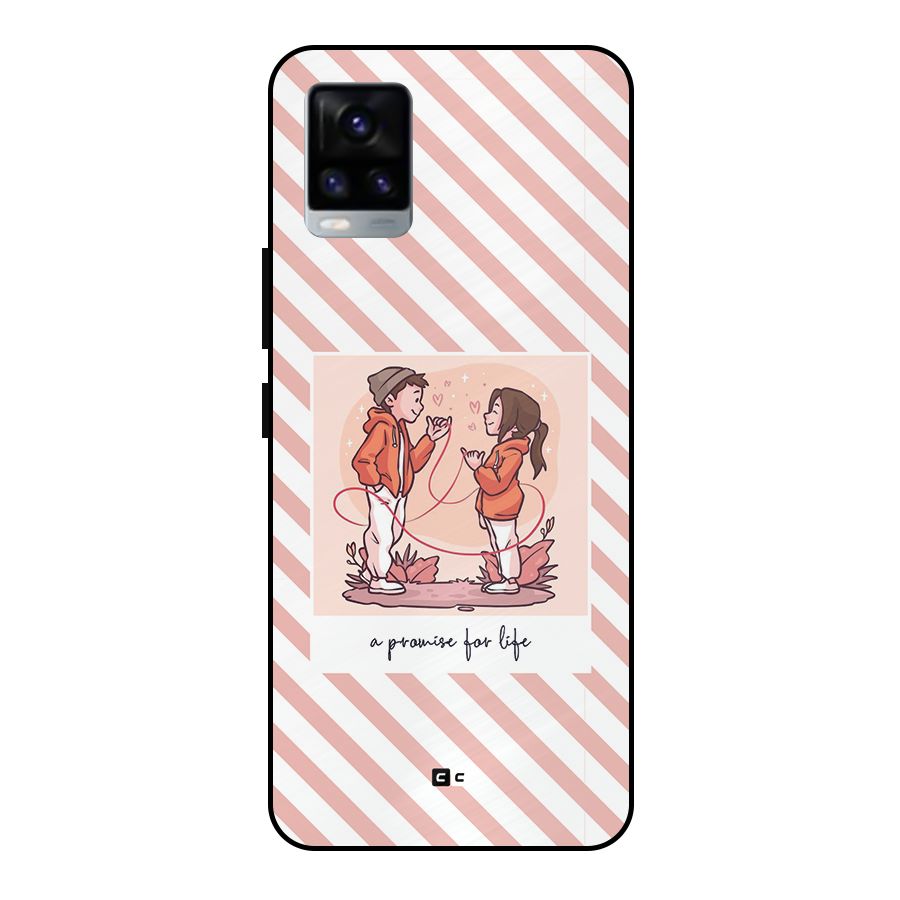 Promise For Life Metal Back Case for Vivo V20