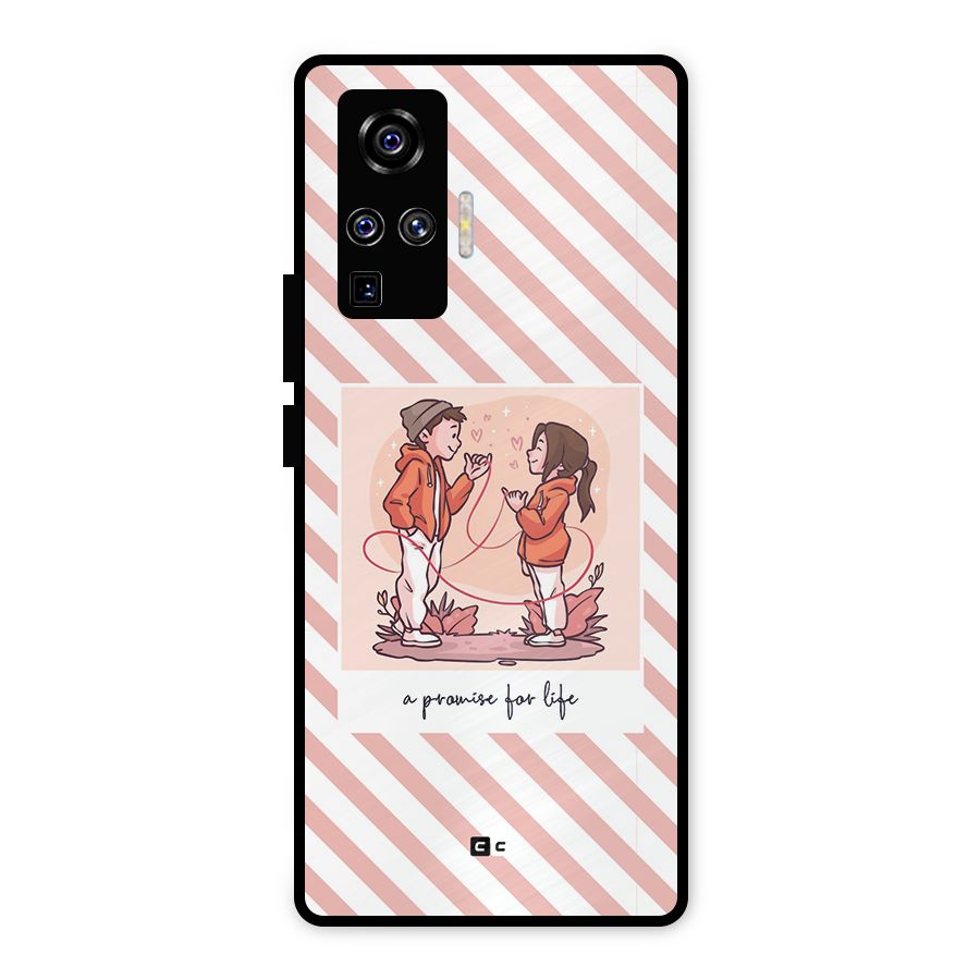 Promise For Life Metal Back Case for Vivo X50 Pro